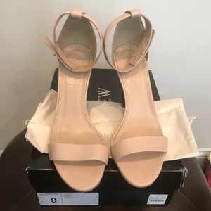 J Crew Lanie  Stacked Heel Sandals